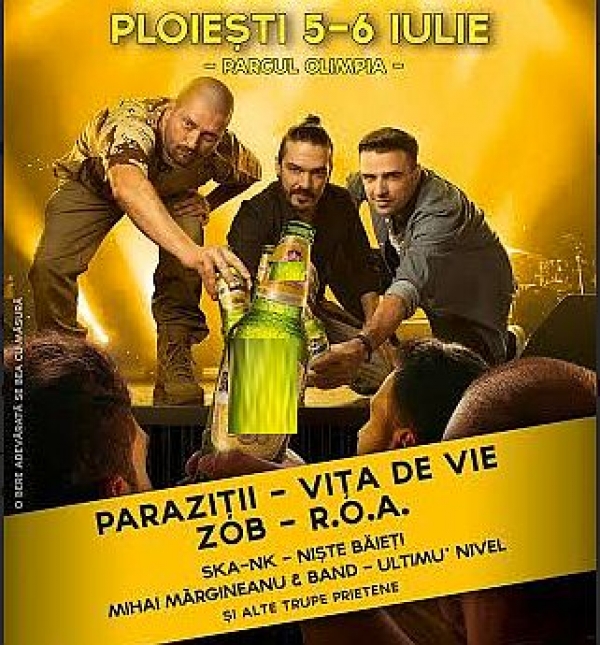 Parazitii si Vita-de-Vie canta la Ploiesti - FOTO