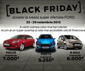 BLACK FRIDAY 2013 - OFERTA Ford