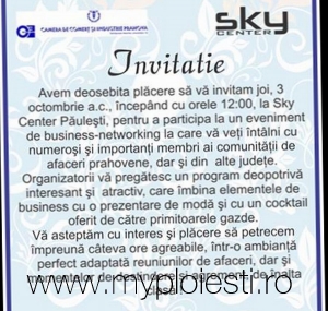 Networking la Sky Center. Ce-i ala???