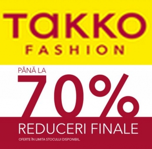 70% reducere la TAKKO PLOIESTI