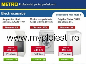 Aragaze si frigidere, la OFERTA, la Metro Ploiesti