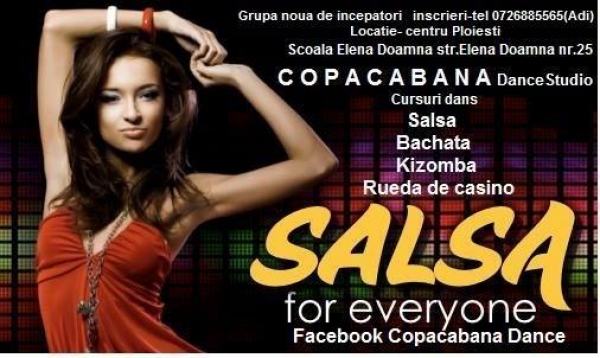 Copacabana, cea mai noua scoala de SALSA din Ploiesti