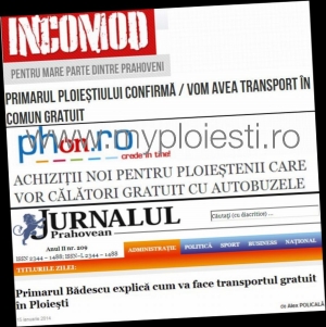 Toata presa a preluat informatia difuzata in premiera de Myploiesti.ro