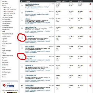 Doua bloguri din Ploiesti, in TOP 10 NATIONAL